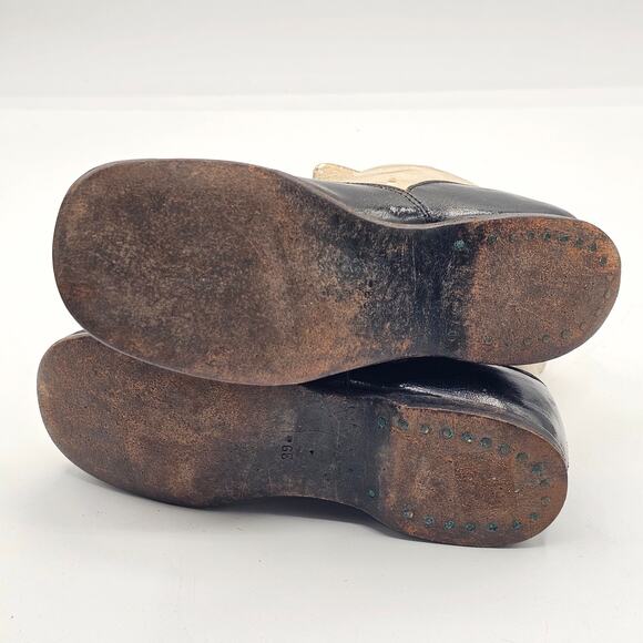 Vintage Victorian Child's High-Top Shoes 1890s Button-Up Leather - Picture 7 of 8